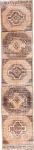 Vintage Oushak Runner Rug (2' x 12')